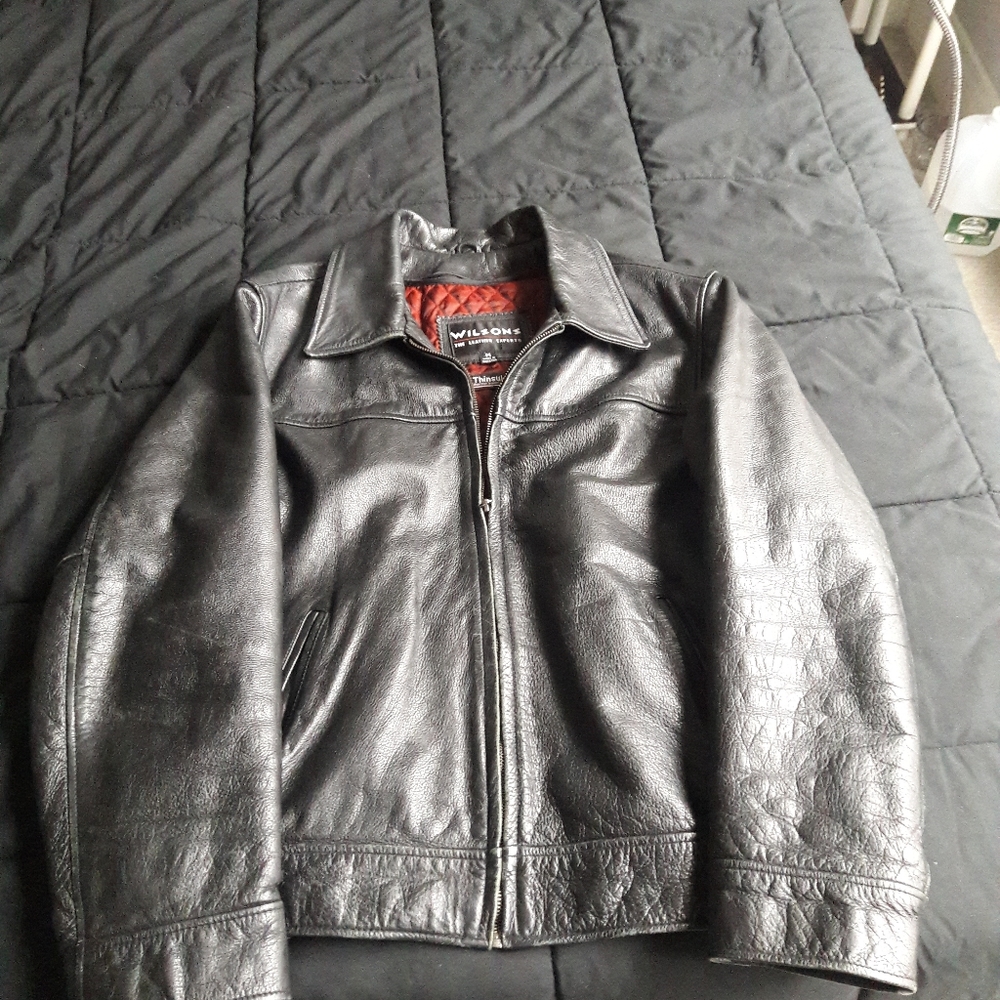 Leather jacket